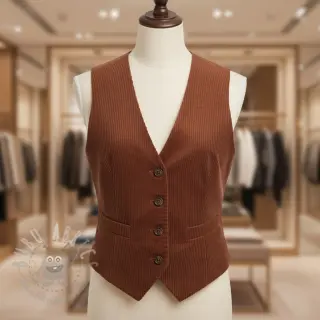 Žamet 6W WASHED STRETCH nutbrown