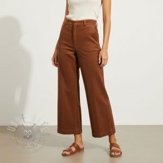 Žamet 6W WASHED STRETCH nutbrown