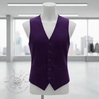 Žamet 6W COTTON TOUCH purple