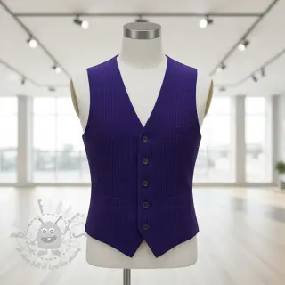 Žamet 6W COTTON TOUCH cobalt