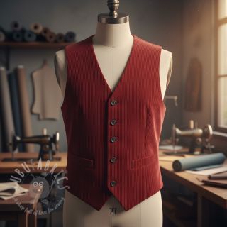 Žamet 6W COTTON TOUCH red