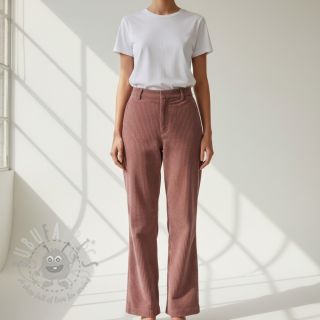 Žamet 6W COTTON TOUCH dark rose