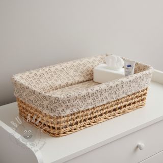 Žamet STRETCH Little dino light sand