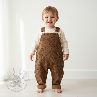 Žamet STRETCH Little deer taupe