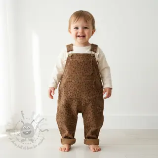 Žamet STRETCH Little deer taupe