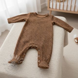 Žamet STRETCH Little deer taupe