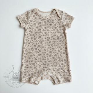 Žamet STRETCH Little hedgehog light sand