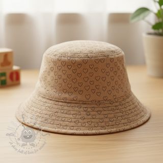 Žamet STRETCH Little love sand