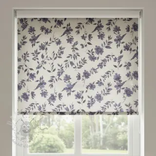 Dekorativno blago Linenlook Night flowers digital print