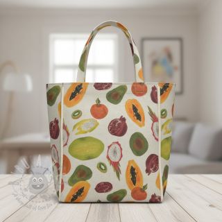 Dekorativno blago Linenlook Fruit digital print