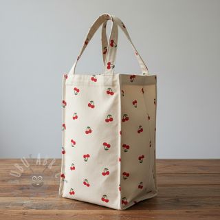 Dekorativno blago Linenlook Cherries natural