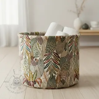 Dekorativno blago jacquard Egypte blanc