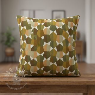 Dekorativno blago jacquard Mustang gold