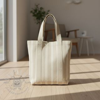 Dekorativno blago jacquard LINEN LOOK Etretat lin