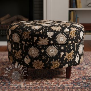 Dekorativno blago jacquard Pygmalion noir