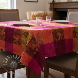 Dekorativno blago FRENCH TABLE CLOTH JACQUARD Niwa allover harissa