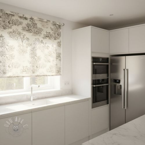 Dekorativno blago RUSTIC VINTAGE PRINT Gabrielle fusian