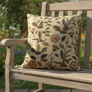 Dekorativno blago GOBELIN PREMIUM Primal Birdscape Art design B