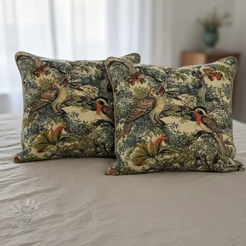 Dekorativno blago GOBELIN PREMIUM Bird Heritage Forest