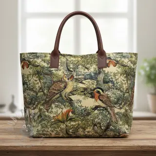 Dekorativno blago GOBELIN PREMIUM Bird Heritage Forest
