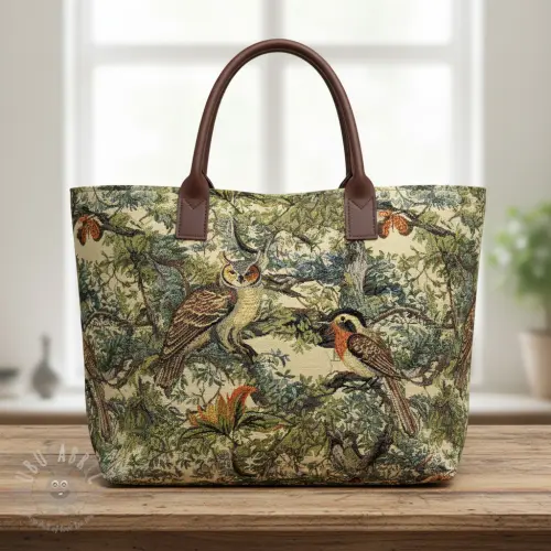 Dekorativno blago GOBELIN PREMIUM Bird Heritage Forest