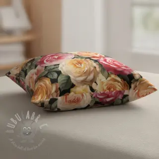 Dekorativno blago VELVET Romantic Rose Charm