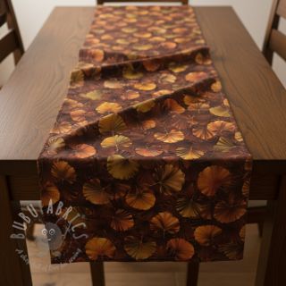 Dekorativno blago VELVET Ginko Biloba Leaf