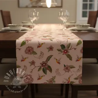 Dekorativno blago Floral Kolibri Art digital print