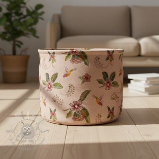 Dekorativno blago Floral Kolibri Art digital print