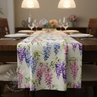 Dekorativno blago Serene Wisteria Charm digital print