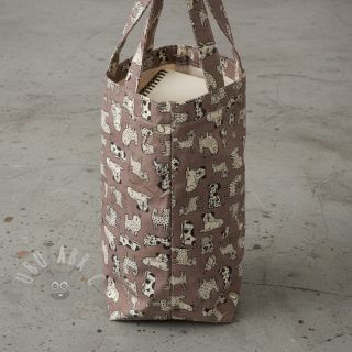 Dekorativno blago Linenlook premium Dog Wildlife Art