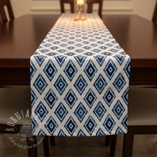 Dekorativno blago premium Rhombus navy