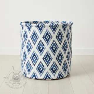 Dekorativno blago premium Rhombus navy