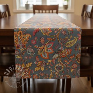 Dekorativno blago jacquard Inaya ciel