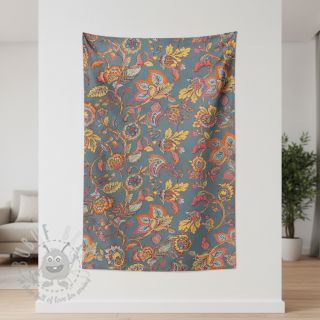 Dekorativno blago jacquard Inaya ciel