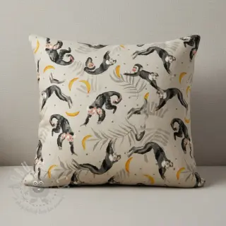 Dekorativno blago Linenlook Monkey Bananas