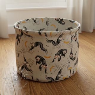 Dekorativno blago Linenlook Monkey Bananas