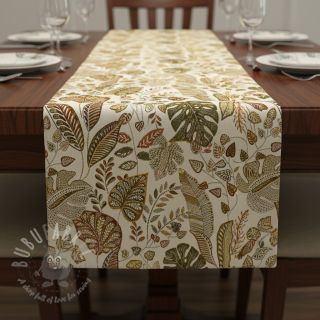 Dekorativno blago jacquard Euphoria blanc kaki