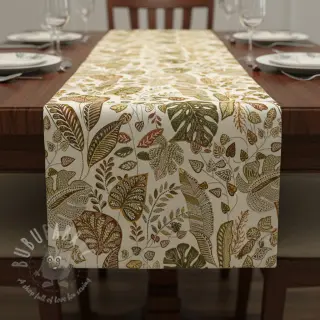 Dekorativno blago jacquard Euphoria blanc kaki