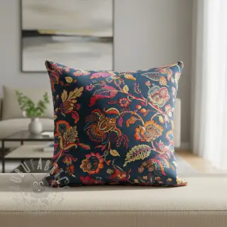 Dekorativno blago jacquard Inaya bleu