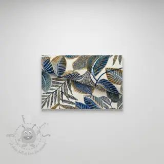Dekorativno blago jacquard Cacao allover bleu