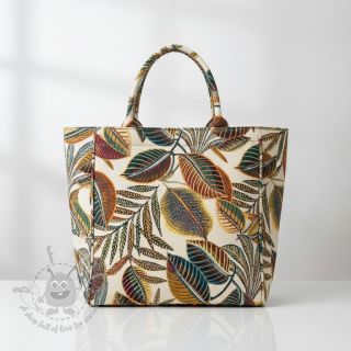 Dekorativno blago jacquard Cacao allover multico