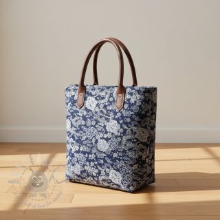 Dekorativno blago jacquard Draco indigo