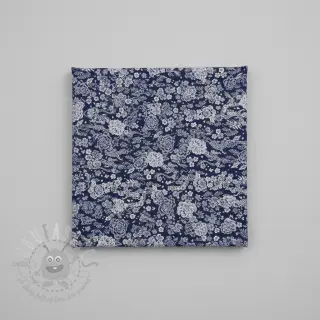 Dekorativno blago jacquard Draco indigo