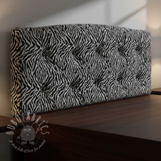 Dekorativno blago jacquard Tanzanie noir blanc