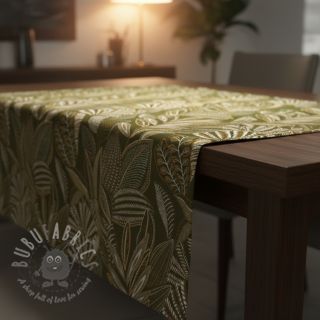 Dekorativno blago jacquard Legende kaki