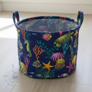 Dekorativno blago premium Underwater sea life digital print