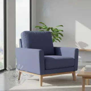 CANVAS dusty blue