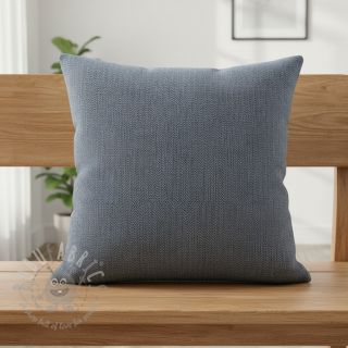 Dekorativno blago DOBBY Zigzag navy blue