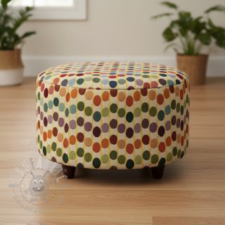 Dekorativno blago GOBELIN PREMIUM Graphic Dots Wave